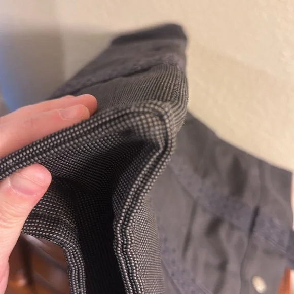 Hermes Authentic large tote black white - Picture 6 of 13